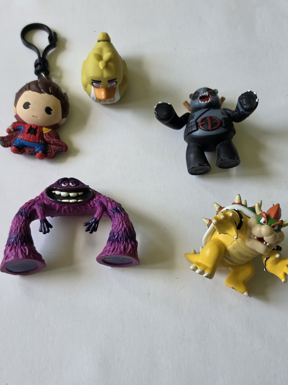 Monster University, Five Nights, Deadpool, Bowser Official Character Collectible